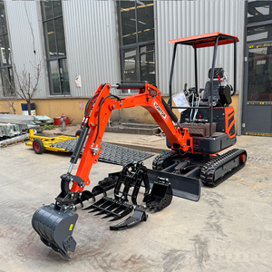 <span class=keywords><strong>Mini</strong></span>-excavatrice à chenilles en caoutchouc durable 1,8t 2,5t 3,5t, micro-excavatrice, engin de terrassement pour la réparation routière et la démolition de bâtiments - Product Image 1