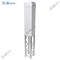 Funda para Truss de Color Blanco y Negro, Cubierta para Truss, Calcetín para Truss con Tela Elástica para Truss de Aluminio