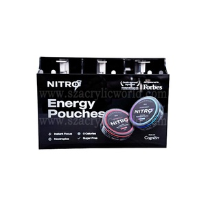acrylic snus display <b>stand</b> acrylic nicotine pouch display snus display rack acrylic nicotine pouch acrylic <b>stand</b> countertop snus - Product Image 4