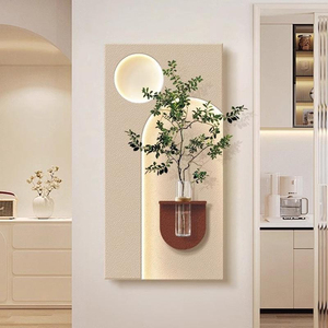 Decorazione Casa Pop Art 3D, <span class=keywords><strong>Albero</strong></span> Artificiale in Pietra Arenaria con Taglio UV, Arte Murale LED Fatta a Mano, Dipinto di Natura Morta - Product Image 2