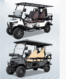 Nouveau modèle de voiturette de golf 2 places, batterie lithium 72V, moteur 4-7KW, vitesse 70 km/h, tourisme, CE - Product Image 4