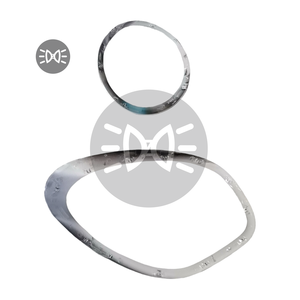 Pour BMW <span class=keywords><strong>Mini</strong></span> R55 R56 R60D phare anneau lumineux phare cadre lumineux capot bande lumineuse capot galvanoplastie anneau cadre en métal - Product Image 5