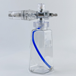 2024 nouveau Design Transparent mousse canon Pot pistolet clair bouteille détaillant neige mousse <span class=keywords><strong>Lance</strong></span> - Product Image 3
