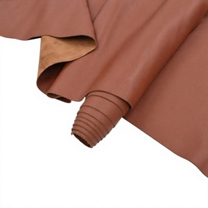 Prix d'usine – Feuille de cuir véritable marron pour accessoires et artisanat – Taille et épaisseur personnalisées – Résistante au vent et à l'eau - Product Image 1