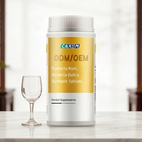 Capsules d'extrait naturel de Pueraria, Hovenia Dulcis et Curcuma – Complément alimentaire à base de plantes pour la nutrition gastrique et la détoxification hépatique – Pour adultes