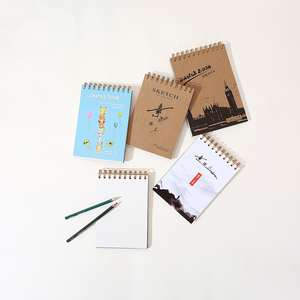 Libro de bocetos de 60 páginas de alta calidad respetuoso con el medio ambiente, tamaño A4 A5, espiral, dibujo en blanco, suministros de arte, libros, cuaderno de bocetos - Product Image 3