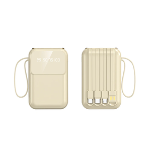 Quà tặng khuyến mãi mới Pin dự phòng di động 20000mAh Sạc điện thoại thông minh đa năng ngoài trời Logo OEM Pin dự phòng 10000mAh Type C - Product Image 6