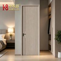 Portes intérieures modernes en bois composite massif avec isolation acoustique, construction durable pour la maison, l'appartement, l'hôtel, la villa