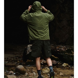 Servicio OEM, Chaquetas Cortavientos Impermeables con Protección Solar UPF50+ para Hombre, Fabricante de Ropa para Exteriores, Material de Nailon y Elastano - Product Image 3