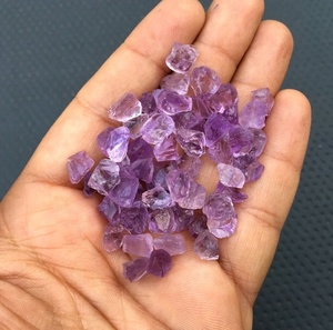 Haute Qualité AAA Grade 50 Pièces Naturel Rose Améthyste Gemme 8mm Handcut Lâche Brut Non Traité pour la Fabrication de Haute Joaillerie en Gros - Product Image 2