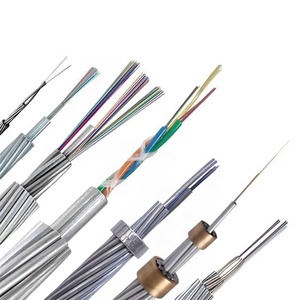 Cable de Fibra Óptica OPGW de 24, <span class=keywords><strong>36</strong></span>, 48, 96 Núcleos, Cable Óptico Aéreo para Exteriores para Telecomunicaciones y Energía - Product Image 4