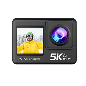Dernière caméra d'action 5K30fps 4K 60fps à écran tactile à mouvement lent EIS Caméras <span class=keywords><strong>de</strong></span> sport WIFI avec stabilisation à distance et <span class=keywords><strong>gyroscope</strong></span> - Product Image 2