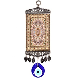 Decoración de pared con patrón de Alfombra tejida turca, ojo malvado de Turquía, 10 Cm - Product Image 1