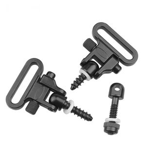 Correa Táctica de Seguridad de 1 Pulgada, Desmontable Rápido, Ligera, Negra, con Anilla Giratoria para Hombro, Ajuste Universal de Metal - Product Image 4