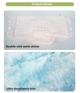 Couches culottes jetables pour adultes imprimées, de qualité médicale, avec protection anti-fuites 3D, en tissu non tissé, vente en gros - Product Image 5