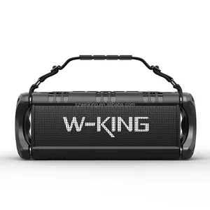 W-KING D8 TWS 50W powerful Bluetooth Wireless subwooer speaker