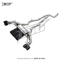 Boska Échappement Catback Valvetronic pour BMW X3/X4 M40i 3.0T 2018-2025 Silencieux en acier inoxydable