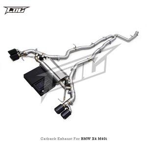 Boska <span class=keywords><strong>Échappement</strong></span> Catback Valvetronic pour BMW X3/X4 M40i 3.0T 2018-2025 Silencieux en acier inoxydable - Product Image 6