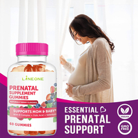 Bonbons pour l'équilibre hormonal des probiotiques vaginaux prénataux de marque privée pour les femmes Gommes de soutien immunitaire pour les femmes