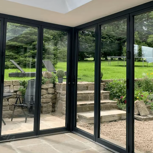 <span class=keywords><strong>Porte</strong></span> pliante en aluminium à isolation thermique, double vitrage, <span class=keywords><strong>porte</strong></span> <span class=keywords><strong>accordéon</strong></span>, <span class=keywords><strong>porte</strong></span> pliante - Product Image 3