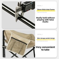 Chaise lune portable pliante pour camping, randonnée, extérieur, plage, environnements à espaces restreints, rack de gym, craie pour rack de gym, ballon de yoga, poignées