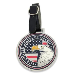 Venta caliente de encargo de esmalte suave duro redondo bolsa de <span class=keywords><strong>golf</strong></span> etiqueta personalizada con logotipo hecho al por mayor para juegos de <span class=keywords><strong>golf</strong></span> - Product Image 1