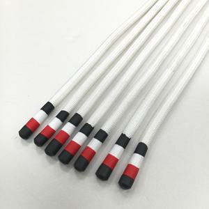 Cordon de serrage personnalisé à extrémité trempée avec embouts en silicone, cordon de vêtement, lacets, vestes, cordon de serrage en polyester - Product Image 3