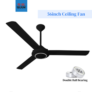 56 "Hiện Đại Quạt Trần Điện Matte Màu Đen Trắng Màu Thiết Bị Nhà <span class=keywords><strong>1400Mm</strong></span> Quạt Trần Với 3 Lưỡi Kim Loại GCC Tiêu Chuẩn - Product Image 2