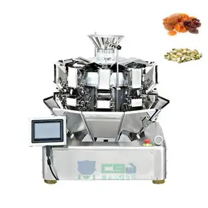 Automatic Multihead Weigher Weighing Filling Grain Vegetable Seed Green Peas Packing Machine