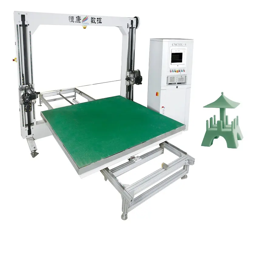 hk4 cnc various profile foam pillow automatic cutting machine