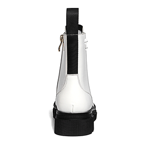 <span class=keywords><strong>Stivaletti</strong></span> da Donna Stile Britannico con Plateau, Chiusura con Lacci e Zip, Impermeabili, Ammortizzati, <span class=keywords><strong>in</strong></span> Ecopelle, per l'Autunno - Product Image 3