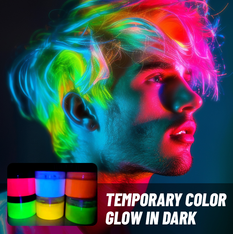 fluorescent hair dye