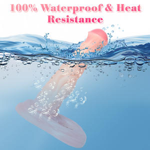 Mace in Silicone Super-simulazione da uomo con copertura per pene in morbido prodotto per sesso adulto per aumentare la crescita della manica cava del pene - Product Image 3