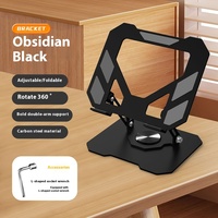 Support de tablette PC rotatif à 360 degrés réglable Support de levage surélevé en métal Dissipation de la chaleur Support de téléphone de jeu Compatible avec iPad