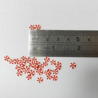 Hete Verkoop Diy Accessoires Pepermunt Spiraal Plakjes Vorm Polymeer Klei