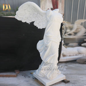 Statue de <span class=keywords><strong>la</strong></span> <span class=keywords><strong>Victoire</strong></span> ailée de <span class=keywords><strong>Samothrace</strong></span> grandeur nature en marbre, résistante aux intempéries, déesse grecque, sculpture de jardin de villa extérieure - Product Image 2