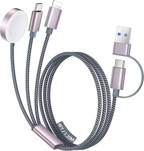 Pd 240W 5-Trong-1 USB C Cáp 5A20V Nhanh Chóng Sạc Dữ Liệu Sync Dây Điện Thoại Sạc - Product Image 4