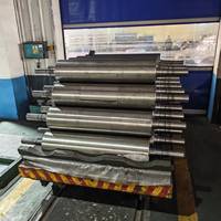 Rouleau de dégrossissage en fonte spheroidale au graphite, robuste, pour le laminage à chaud de profilés d'acier en angle en usine de laminage