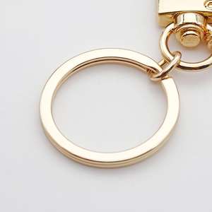 थोक फैशन फूल आकर्षण घड़ी सुंदर श्रृंखला डिजाइन स्टेनलेस स्टील कीचेन - Product Image 4