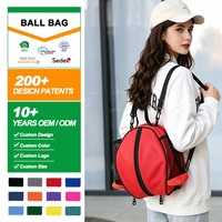 Sac de basketball personnalisé avec logo imprimé, poche double face, bandoulière, pour entraînement, compétition, équipement de football et de volley-ball