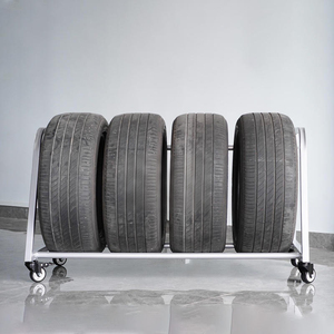 Étagère de rangement mobile pour atelier/<span class=keywords><strong>garage</strong></span> commercial, organisateur de roues, présentoir pour jantes de <span class=keywords><strong>voiture</strong></span> - Product Image 6