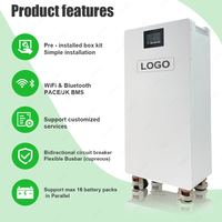 Kits verticaux DIY XIHO à faible autodécharge PACE JK 51.2V 280AH 314AH 345AH pour une autonomie d'urgence longue durée