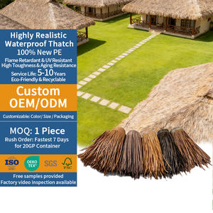 Chaume artificiel et paille non toxique pour la construction de maisons de jeu et de jardins d'enfants - Product Image 1
