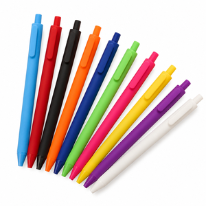 Penne a Sfera Retrattili in Plastica Colorate Assortite, Personalizzabili con Logo, per Studenti, Insegnanti, Medici, Personale d'Ufficio, Aziende - Product Image 2
