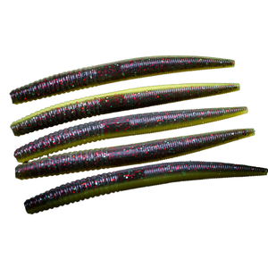 Mồi câu cá bass nước ngọt dạng giun sống, mồi mềm Senko, cần câu thả xuống, cần câu Carolina, đầu jig silicon dùng cho câu sông - Product Image 3