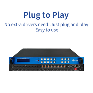 Bitvisus 8x8 4K 60Hz <span class=keywords><strong>HDMI</strong></span> matrice <span class=keywords><strong>Splitter</strong></span> HDCP2.2/1.4 Smart EDID IR controllo RS232 TCP/IP BIT-Ma-4K60-0808W - Product Image 2
