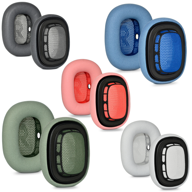 Defean Protein Leather Ear Cushions Replacement Ear Pads Earphone Cover Headphone Headset  Earpads Earcushions for Airpods Max