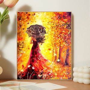 Sáng Tạo Tường Nghệ Thuật Trang Trí Nội Thất Người Lớn Trẻ Em Màu Vẽ Trên Vải Handpainted Dầu Trang Trí Bức Tranh Tự Làm Tranh Bằng Số - Product Image 3