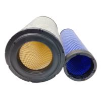 Filter Udara Mesin Berkualitas Tinggi RE171236 RE171236DCO22A R004327 R004328 untuk Excavator John Deere & Sistem Intake Traktor Pertanian