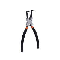 Ensemble de pinces professionnelles pour la fabrication de bijoux, pinces à bec courbé, aiguille longue, anneau à ressort, personnalisable, OEM, sertissage plastique pour bijoux
